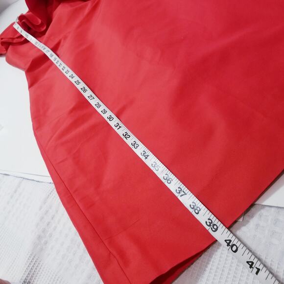 J. Crew size 6T Cotton Silk Ruffle One Shoulder Dress Holiday Christmas Party - Picture 7 of 14